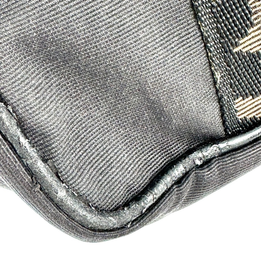 Authentic Fendi Black Roma Tote - Canvas and nylon- very good preloved condition - Picture 6 of 13